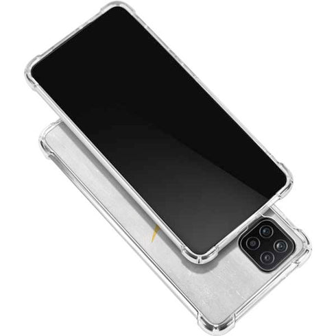 Cyprus Flag Distressed Galaxy A12 Clear Case